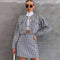Tight-Fitting Dress Top Jacket Suit